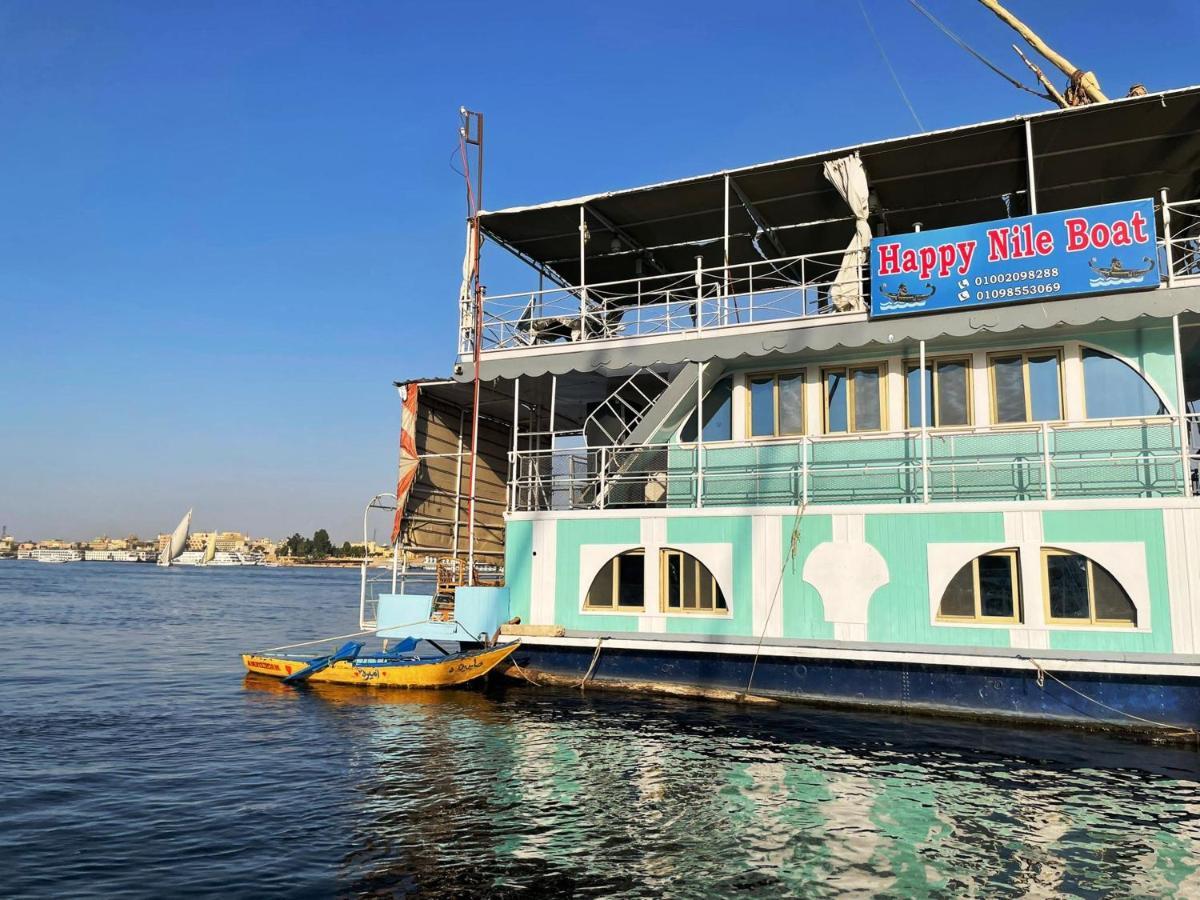 Floating Hotel- Happy Nile Boat Luxor Exterior photo